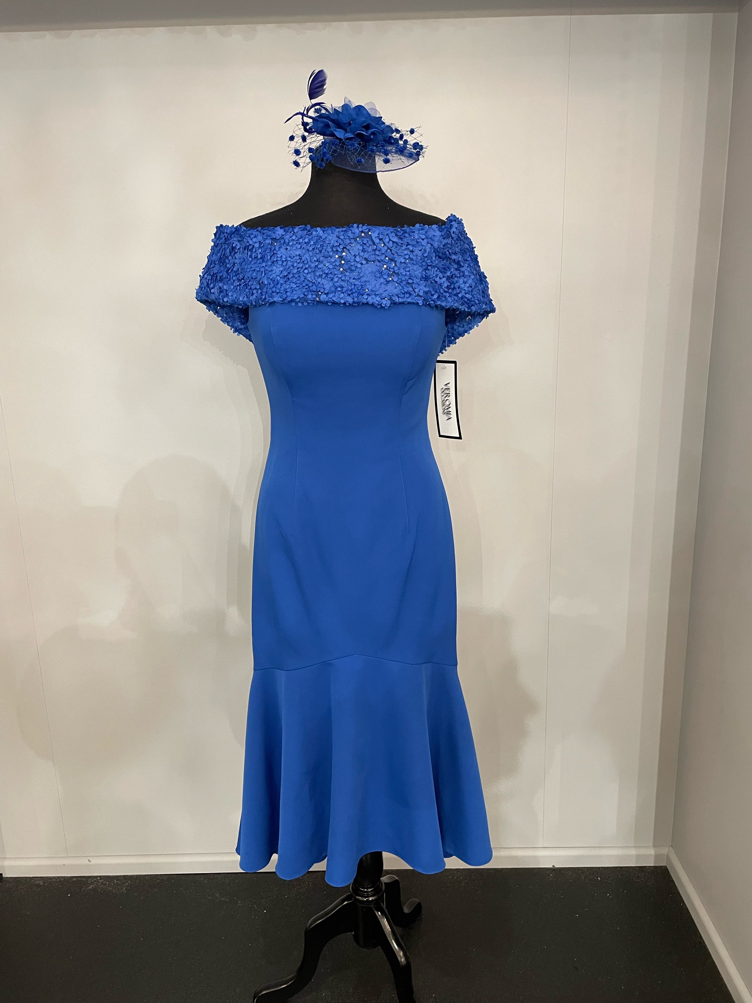 Veromia Cobalt Blue& Fascinator