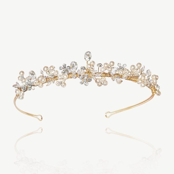 Alba gold-tiara
