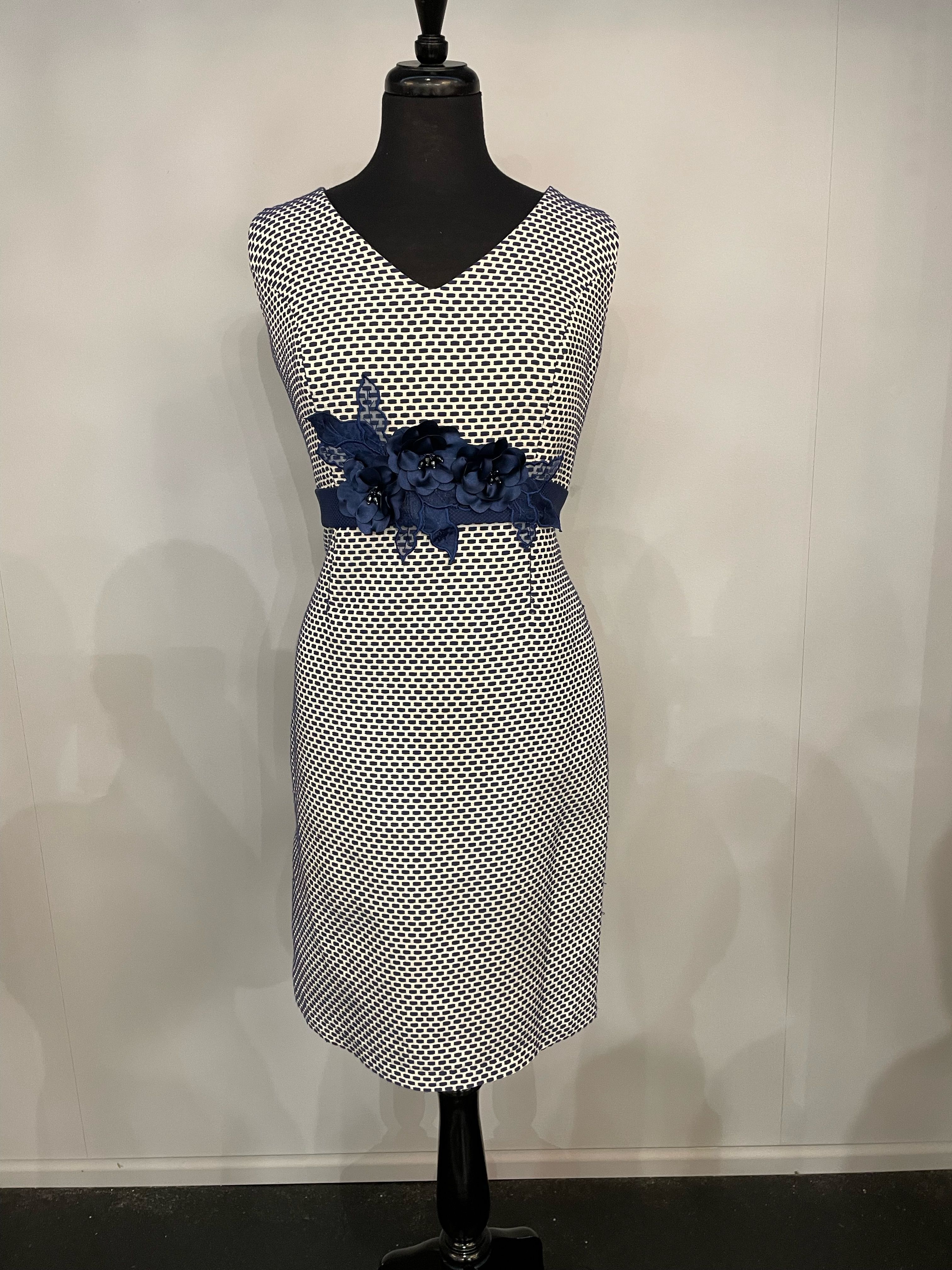 Sonia Pena Geometric Dress