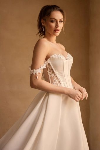 Sydney-Mae Unlined & Split Skirt
