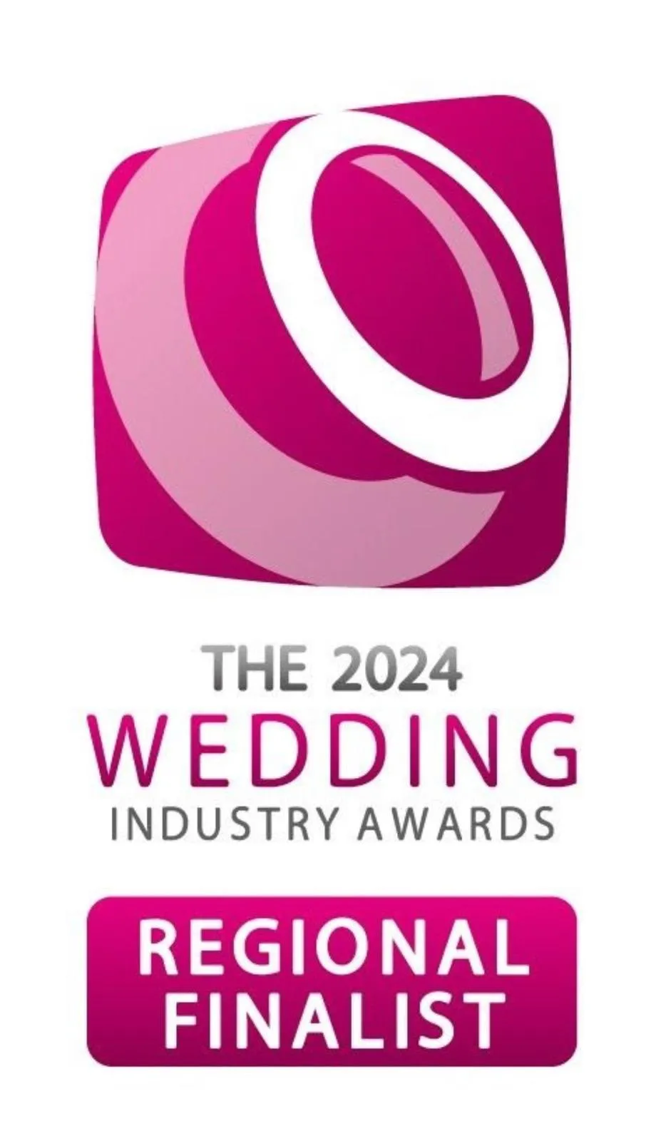 The Wedding Industry Awards 2024 Regional Finalist badge for Serenity Brides